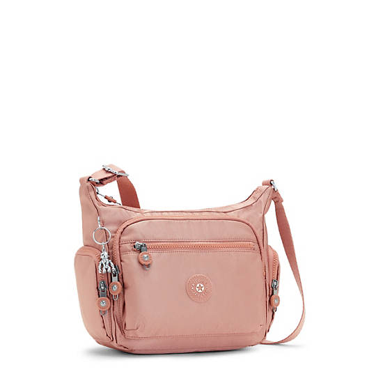 Sacs Crossbody Kipling Gabbie Small Metallic Rose | FR 2073TC